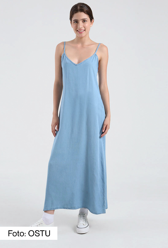 vestido largo para mujer de vacaciones